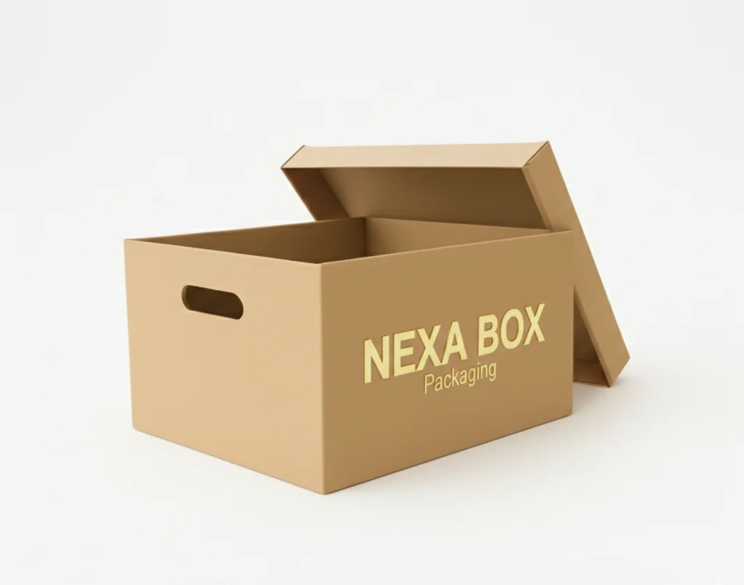 Corrugated Box With Lid