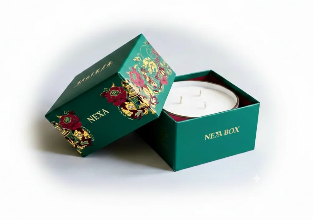 Custom Two Piece Candle Boxes - Image 1