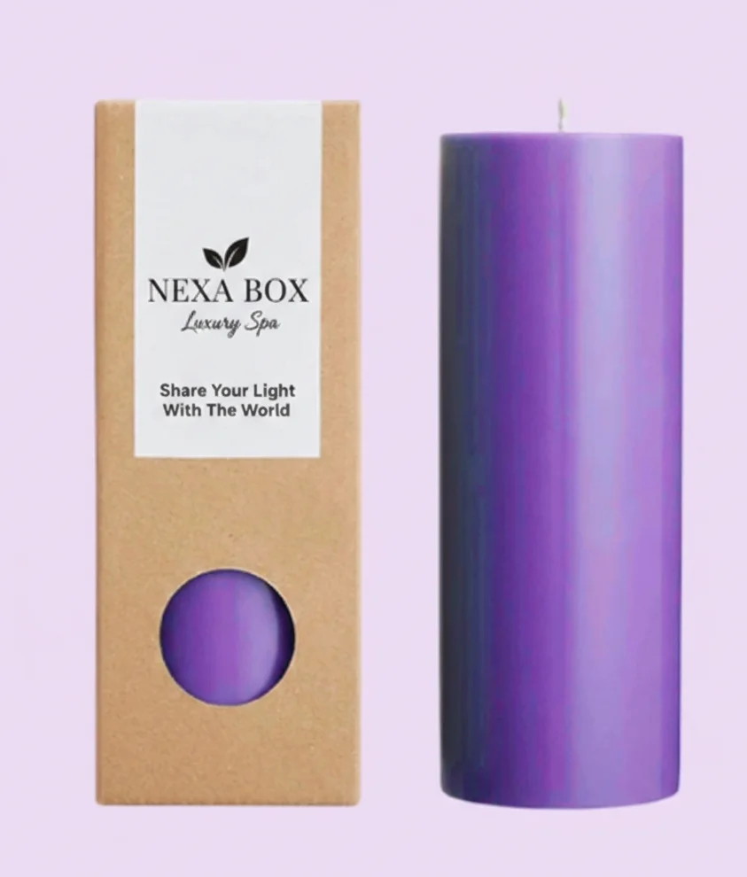 Custom Pillar Candle Packaging - Image 4