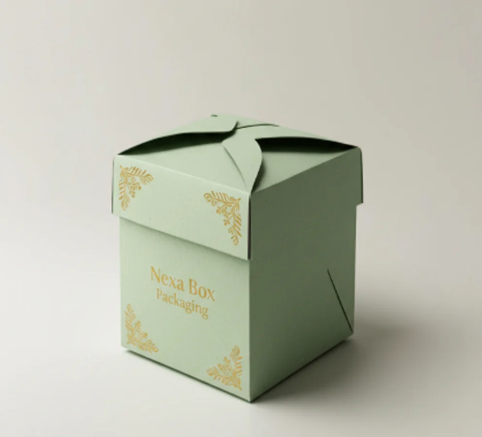 Custom Kraft Cake Boxes - Image 1