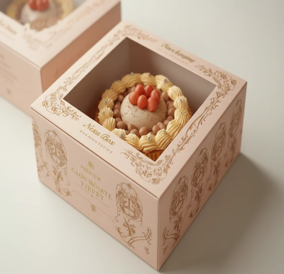 Custom Cake Boxes With Window - Image 3