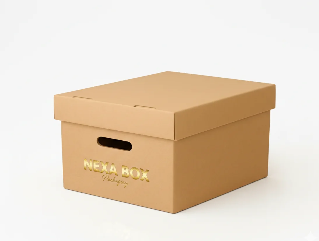 Corrugated Box With Lid - Image 2